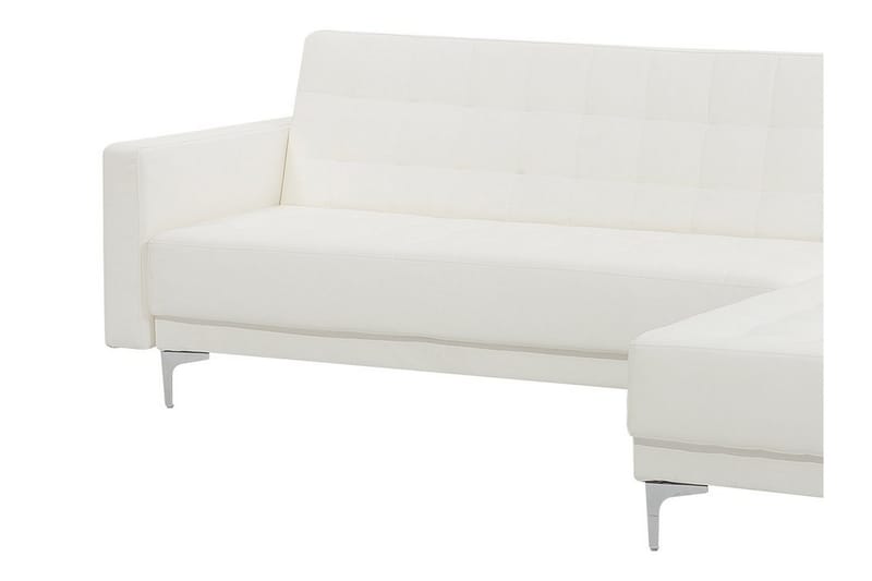 Hjørnesofa Aberdeen - Hvit - Møbler - Sofaer - Sovesofaer - Sovesofa divan