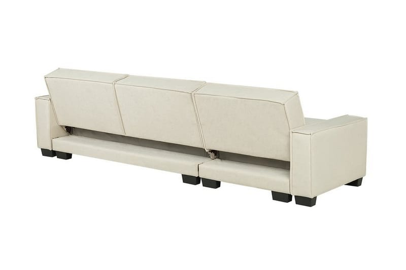 Hjørnesovesofa Dayren Høyre - Beige - Møbler - Sofaer - Sovesofaer - Sovesofa divan