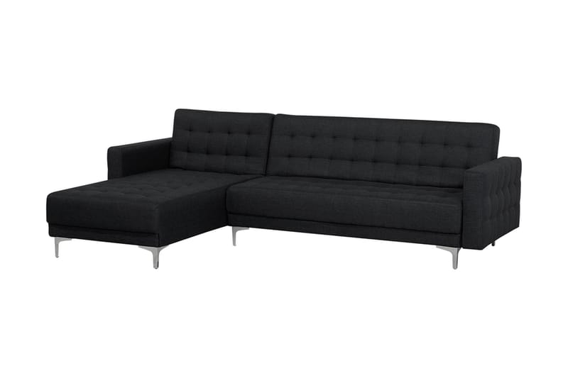 Hjørnesovesofa Westerleigh Høyre med Fotskammel - Grå - Møbler - Sofaer - Sovesofaer - Sovesofa divan