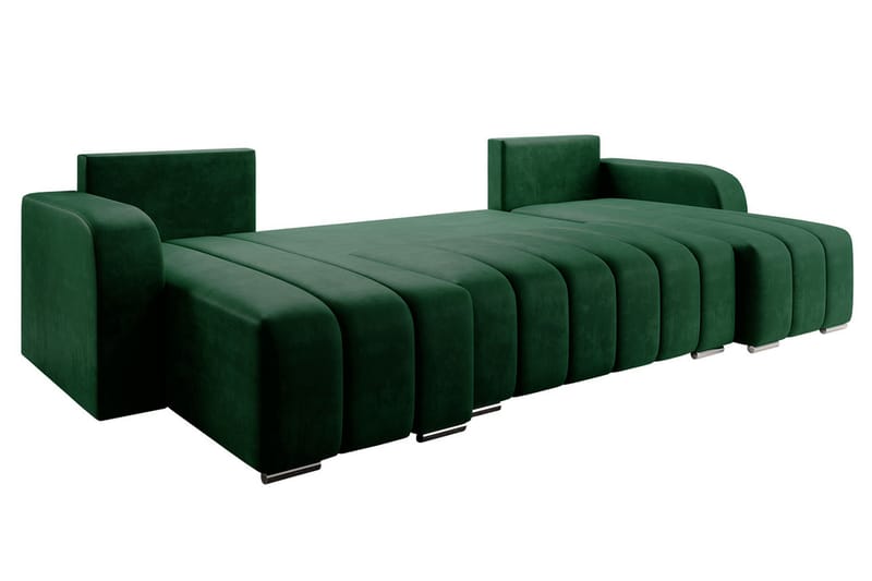 Picazo 8-seters Sovesofa Høyre - Brun - Møbler - Sofaer - Sovesofaer - Sovesofa divan