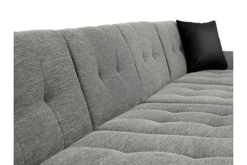 Sovesofa Dobbeldivan Eyman 4-seters 360x130 cm U-formet - Rosa - Møbler - Sofaer - Sovesofaer - Sovesofa divan