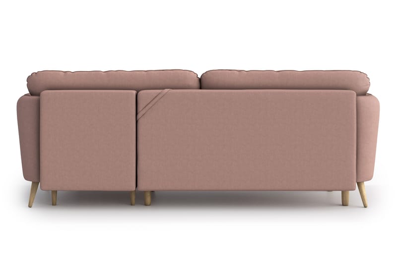 Sovesofa Joesph - Rosa - Møbler - Sofaer - Sovesofaer - Sovesofa divan