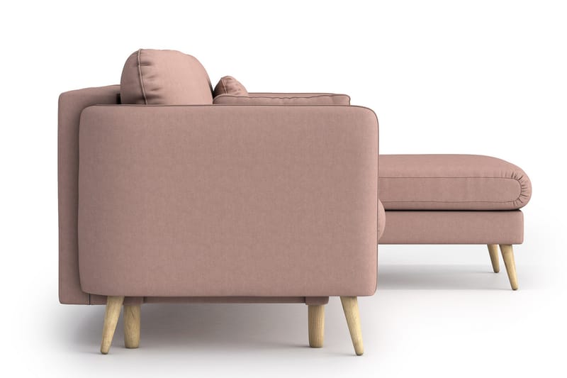 Sovesofa Joesph - Rosa - Møbler - Sofaer - Sovesofaer - Sovesofa divan