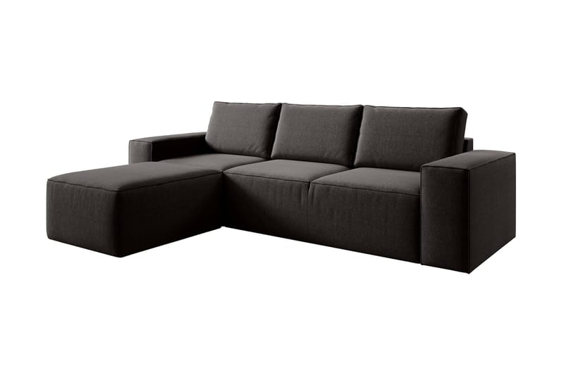 Sovesofa m. Divan Kandari med Oppbevaring - Brun - Møbler - Sofaer - Sovesofaer - Sovesofa divan