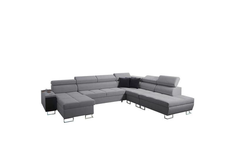 Sovesofa m. Divan og sjeselong Torretta - Møbler - Sofaer - Sovesofaer - Sovesofa divan