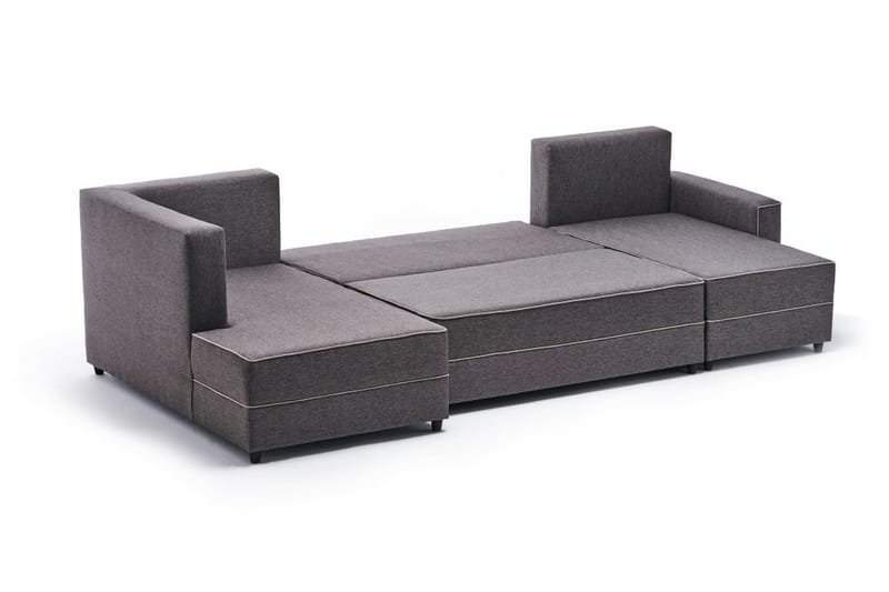 Sovesofa m. Divan Windwhistle 4-seters 200x150 - Brun - Møbler - Sofaer - Sovesofaer - Sovesofa divan