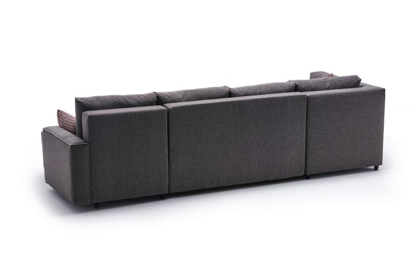 Sovesofa m. Divan Windwhistle 4-seters 200x150 - Brun - Møbler - Sofaer - Sovesofaer - Sovesofa divan