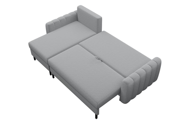 Sovesofa med divan - Blå - Møbler - Sofaer - Sovesofaer - Sovesofa divan