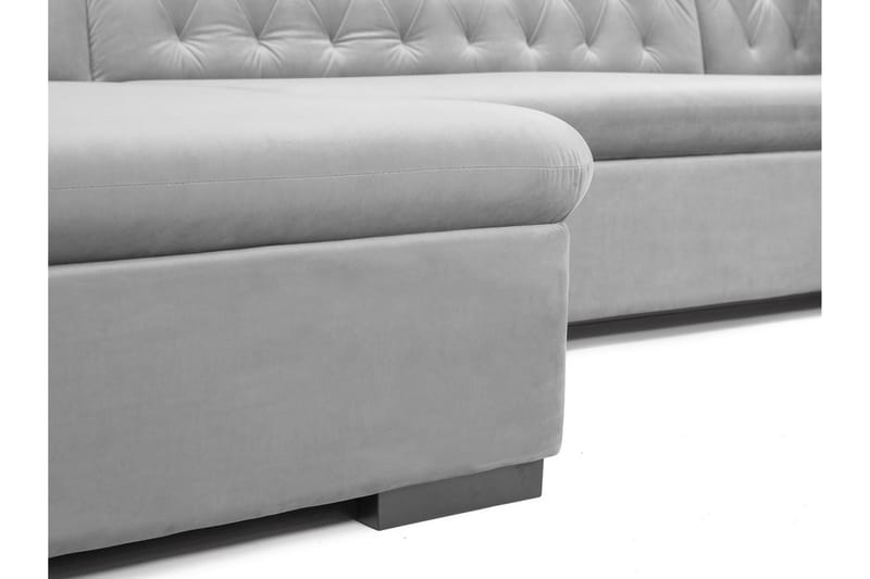 Sovesofa med divan - Rød - Møbler - Sofaer - Sovesofaer - Sovesofa divan