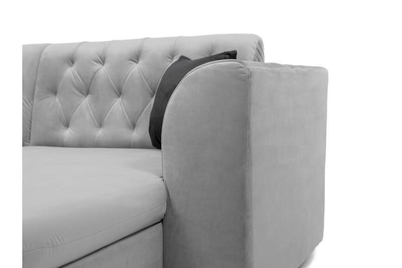 Sovesofa med divan - Rød - Møbler - Sofaer - Sovesofaer - Sovesofa divan