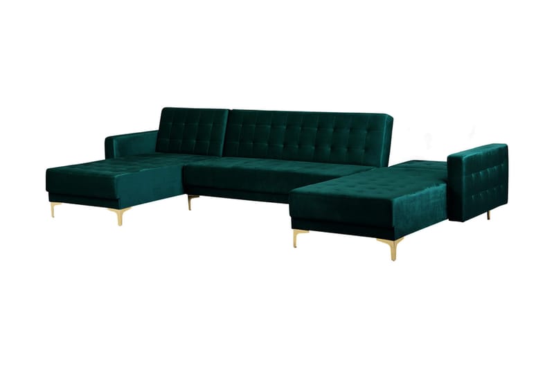 Sovesofa Westerleigh med Divan - Grønn - Møbler - Sofaer - Sovesofaer - Sovesofa divan