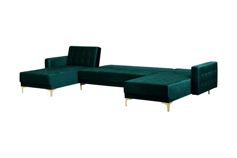 Sovesofa Westerleigh med Divan - Grønn - Møbler - Sofaer - Sovesofaer - Sovesofa divan