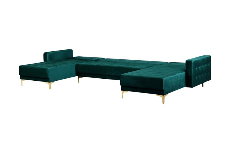 Sovesofa Westerleigh med Divan - Grønn - Møbler - Sofaer - Sovesofaer - Sovesofa divan