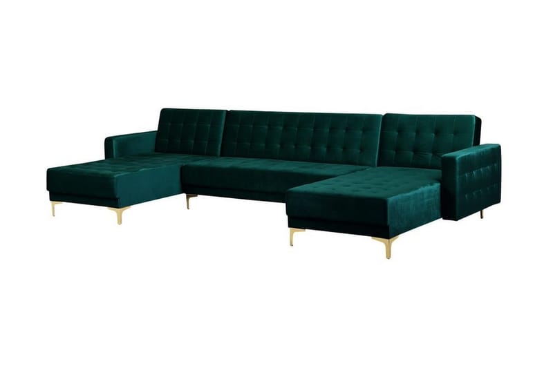 Sovesofa Westerleigh med Divan - Grønn - Møbler - Sofaer - Sovesofaer - Sovesofa divan