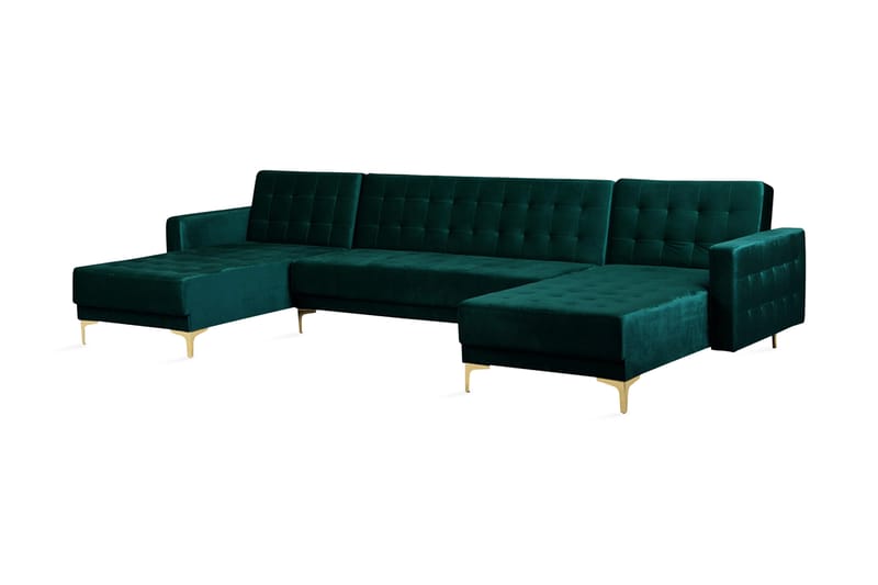 Sovesofa Westerleigh med Divan - Grønn - Møbler - Sofaer - Sovesofaer - Sovesofa divan