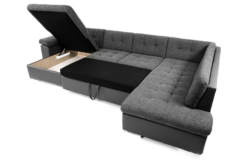 U-sovesofa Niko 350x205x76 cm - Møbler - Sofaer - Sovesofaer - Sovesofa divan