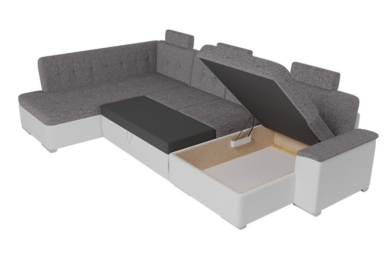 U-sovesofa Presto 350x205x101 cm - Møbler - Sofaer - Sovesofaer - Sovesofa divan