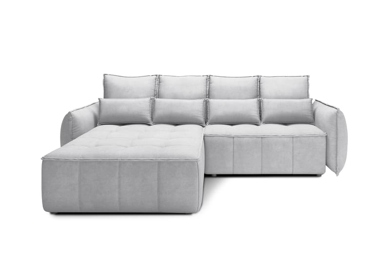 Takara Sovesofa med Divan 3-seter - Grå - Møbler - Sofaer - Sovesofaer - Sovesofa divan