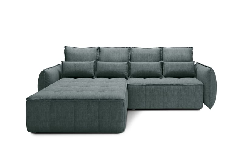 Takara Sovesofa med Divan 3-seter - Grønn - Møbler - Sofaer - Sovesofaer - Sovesofa divan