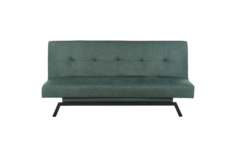 Tripta Sovesofa 3-seter - Svart/Grønn - Møbler - Sofaer - Sovesofaer - 3 seters sovesofa