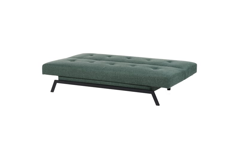 Tripta Sovesofa 3-seter - Svart/Grønn - Møbler - Sofaer - Sovesofaer - 3 seters sovesofa