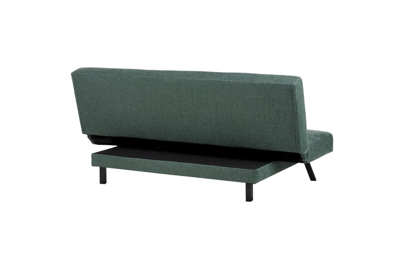 Tripta Sovesofa 3-seter - Svart/Grønn - Møbler - Sofaer - Sovesofaer - 3 seters sovesofa