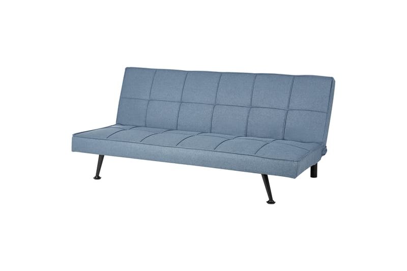 Tunni Sovesofa 3-seter - Blå/Svart - Møbler - Sofaer - Sovesofaer - 3 seters sovesofa