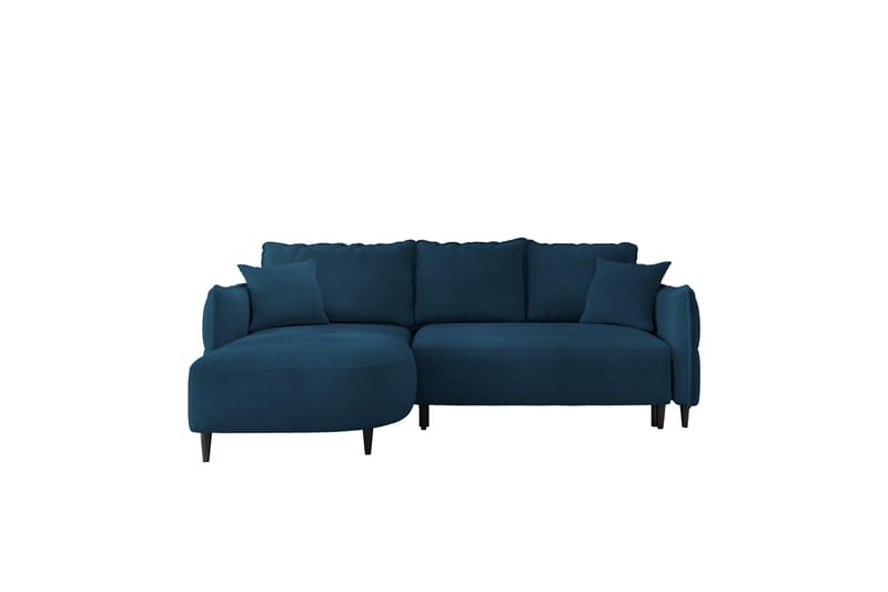 Sycylia Sofa med Divan 3-seter - Blå - Møbler - Sofaer - Sofaer med sjeselong - 3 seters sofa med divan