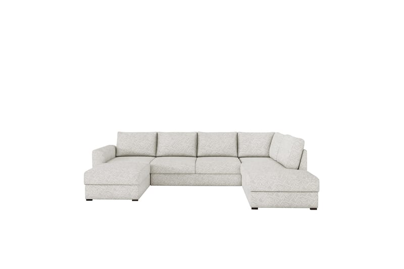 Taberk Sofa med Sjeselong og Divan 4-seter - Beige - Møbler - Sofaer - Sofaer med sjeselong - 4 seters sofa med divan