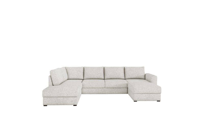 Taberk Sofa med Sjeselong og Divan 4-seter - Beige - Møbler - Sofaer - Sofaer med sjeselong - 4 seters sofa med divan