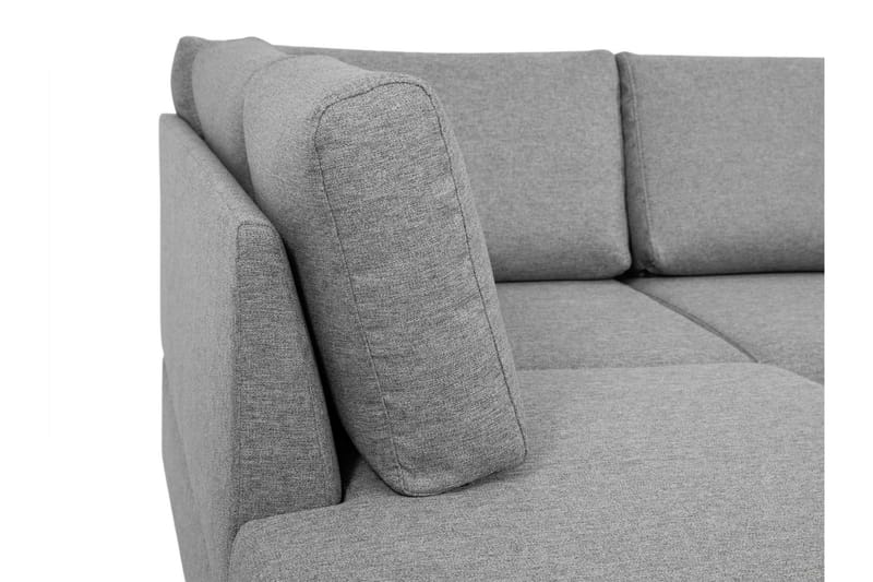 Taberk Sofa med Sjeselong og Divan 5-seter - Gul - Møbler - Sofaer - U-sofa