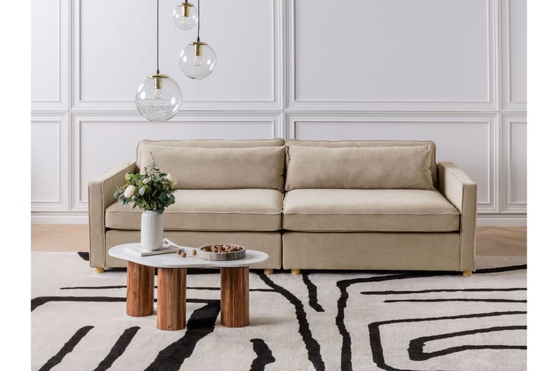 Tomie Sofa 3-seter - Beige - Møbler - Sofaer - 3 seter sofa