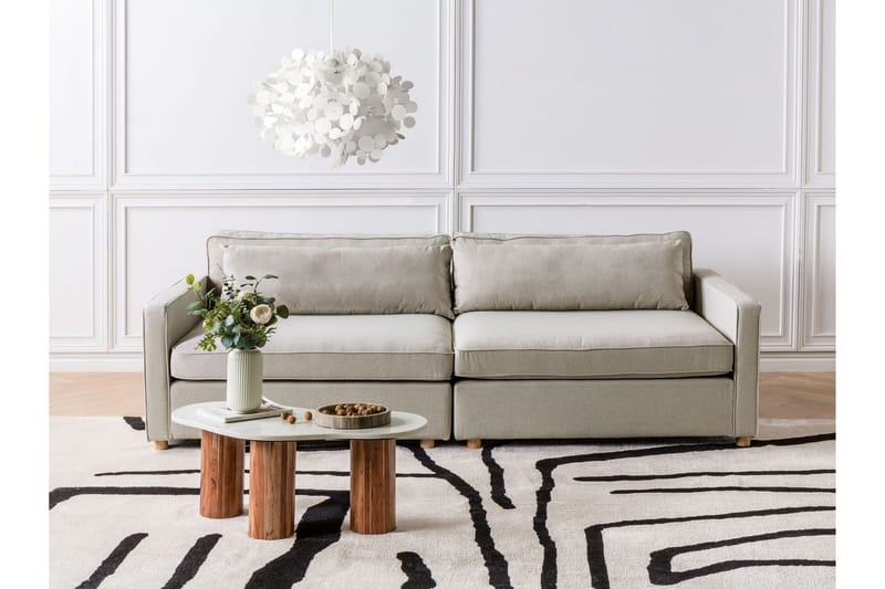 Tomie Sofa 3-seter - Beige - Møbler - Sofaer - 3 seter sofa