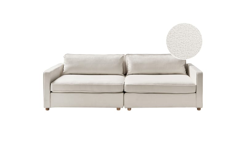 Tomie Sofa 3-seter - Hvit - Møbler - Sofaer - 3 seter sofa