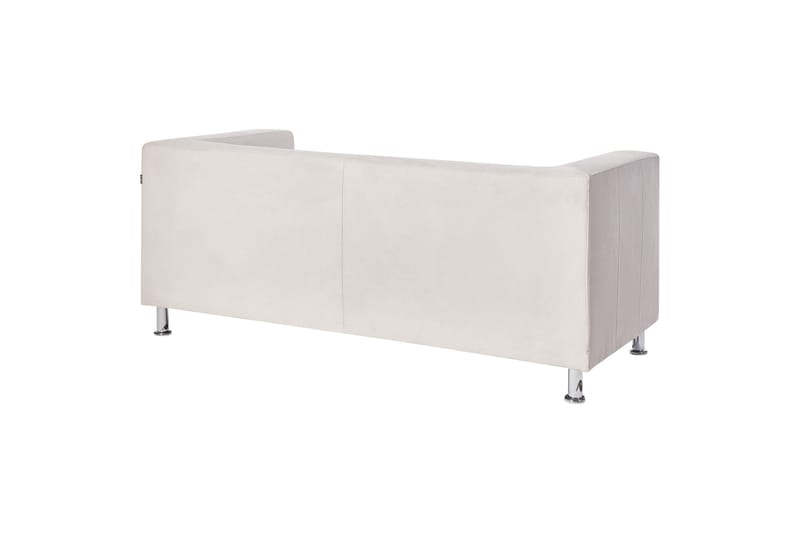 Tomio Sofa 3-seter - Hvit/Sølv - Møbler - Sofaer - 3 seter sofa