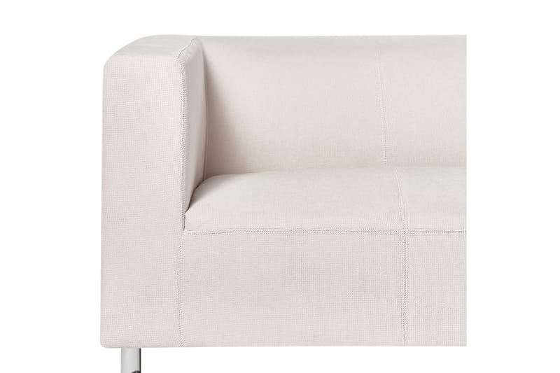 Tomio Sofa 3-seter - Hvit/Sølv - Møbler - Sofaer - 3 seter sofa