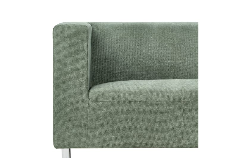 Tomio Sofa 3-seter - Sølv/Grønn - Møbler - Sofaer - 3 seter sofa