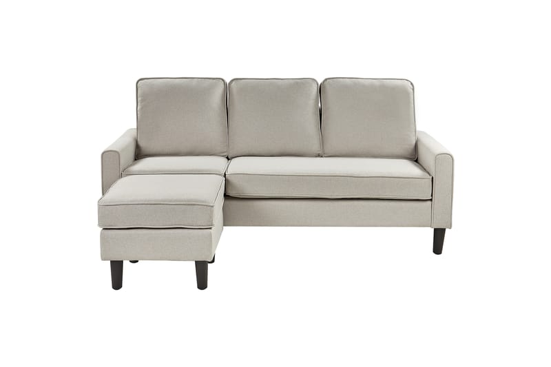 Traun Sofa 3-seter - Beige/Svart - Møbler - Sofaer - 3 seter sofa