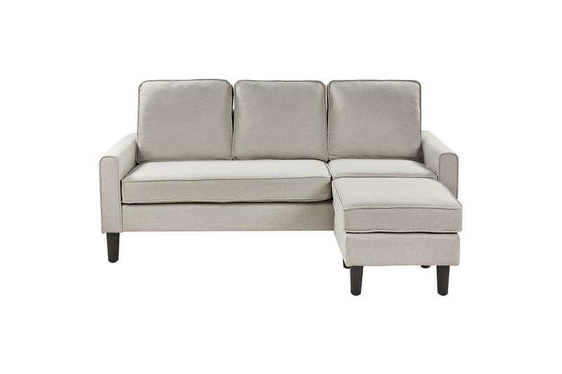 Traun Sofa 3-seter - Beige/Svart - Møbler - Sofaer - 3 seter sofa