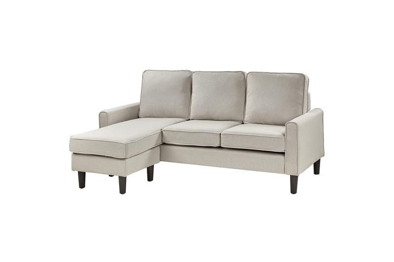 Traun Sofa 3-seter - Beige/Svart - Møbler - Sofaer - 3 seter sofa