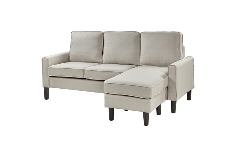 Traun Sofa 3-seter - Beige/Svart - Møbler - Sofaer - 3 seter sofa