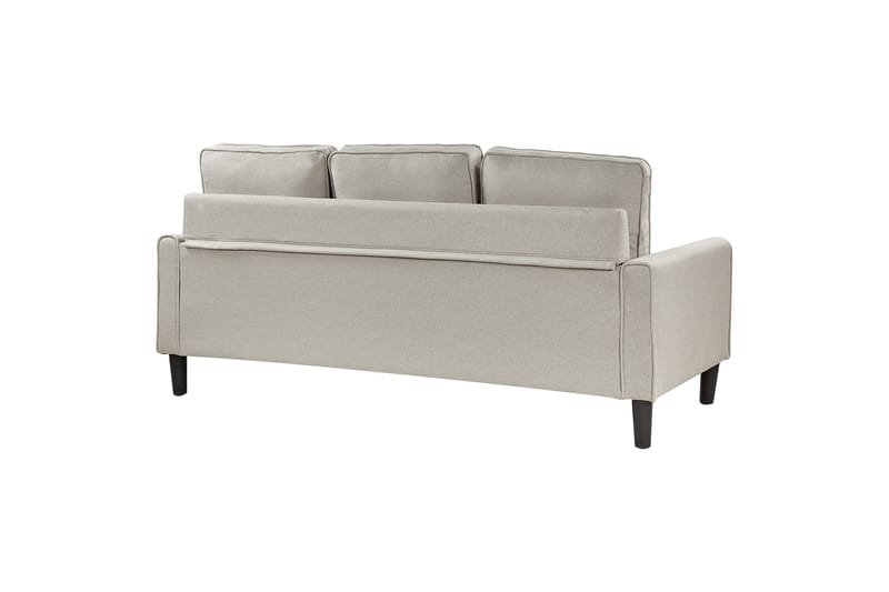 Traun Sofa 3-seter - Beige/Svart - Møbler - Sofaer - 3 seter sofa