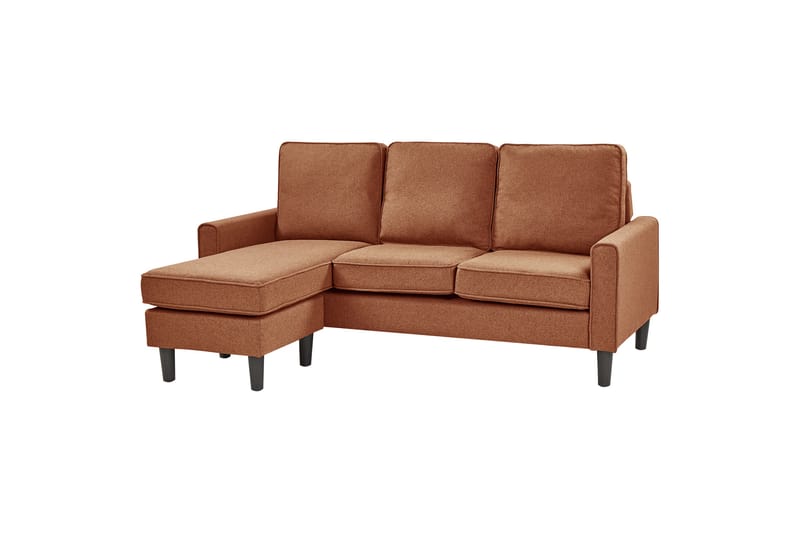 Traun Sofa 3-seter - Brun/Svart - Møbler - Sofaer - 3 seter sofa