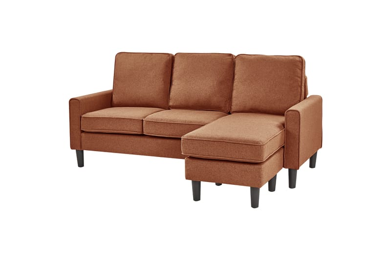 Traun Sofa 3-seter - Brun/Svart - Møbler - Sofaer - 3 seter sofa