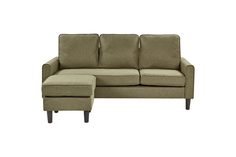 Traun Sofa 3-seter - Svart/Grønn - Møbler - Sofaer - 3 seter sofa