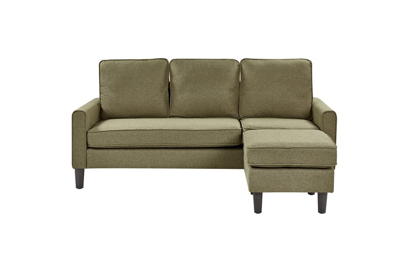 Traun Sofa 3-seter - Svart/Grønn - Møbler - Sofaer - 3 seter sofa