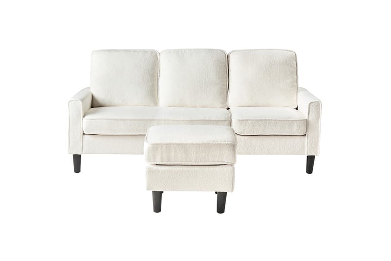 Traun Sofa 3-seter - Svart/Hvit - Møbler - Sofaer - 3 seter sofa