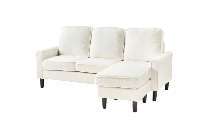 Traun Sofa 3-seter - Svart/Hvit - Møbler - Sofaer - 3 seter sofa