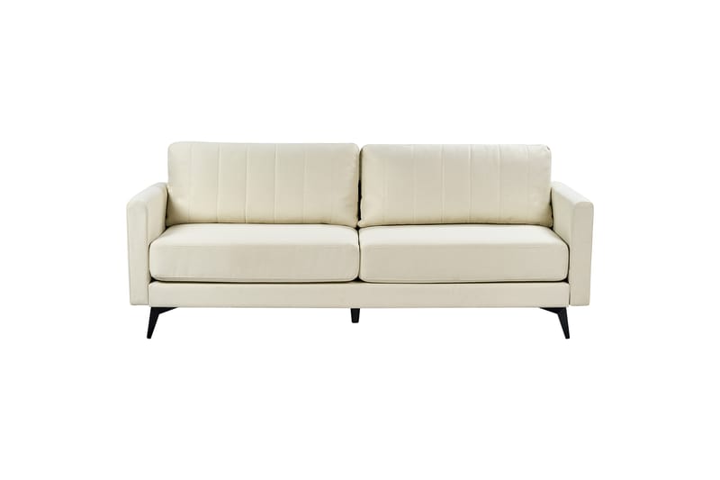 Tuba Sofa 3-seter - Beige/Svart - Møbler - Sofaer - 3 seter sofa