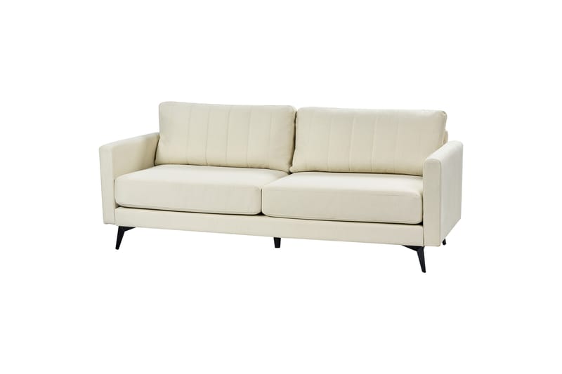 Tuba Sofa 3-seter - Beige/Svart - Møbler - Sofaer - 3 seter sofa